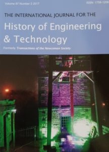 Volume 87 Issue 2 of the International Journal for the History of Engineering and Technology - Part 1 of the Proceedings of the International Early Engines Conference